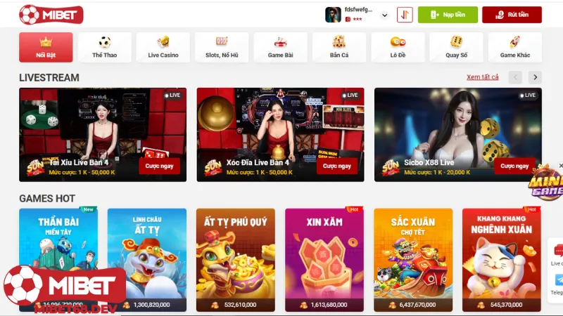 Đăng nhập Mibet 1 Đăng nhập Mibet dễ dàng trong vài bước
