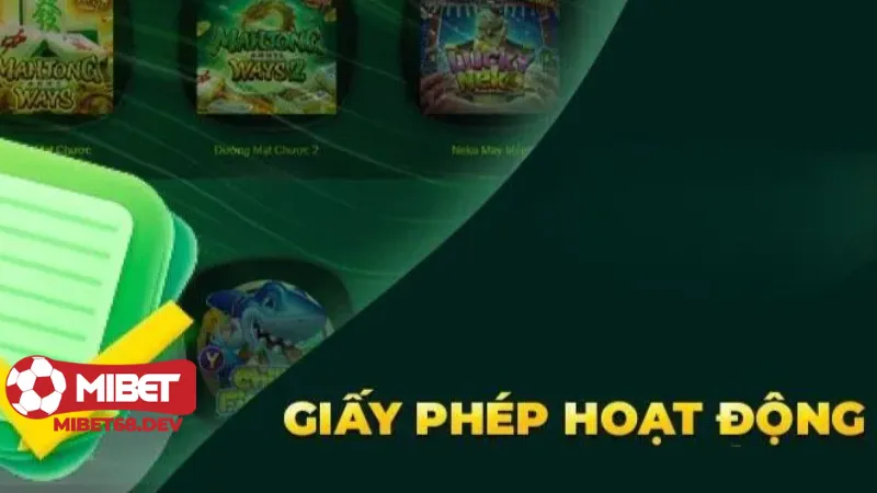 Giấy phép Mibet 2 Giấy phép Mibet và hệ thống kiểm toán độc lập